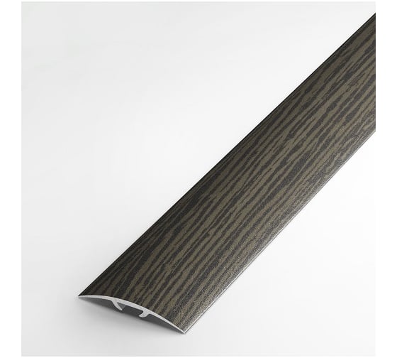 Изображение товара Порог прямой скрытый алюминиевый (35 мм; 0.9 м; декоративный; дуб мореный) Лука УТ000026129