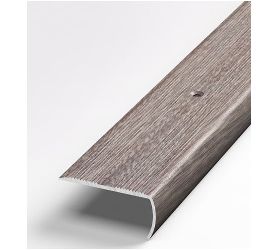 Изображение товара Порог угловой алюминиевый (40х20 мм; 0.9 м; декоративный; дуб дымчатый) Лука УТ000023959