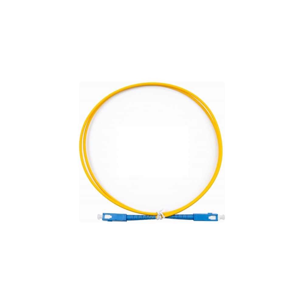 Изображение товара Волоконно-оптический патч-корд W&T SC-SC 1м одномодовый симплекс