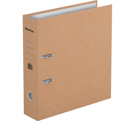 Изображение товара Папка-регистратор BERLINGO ECO 70 мм, крафт-бумага ATk_70400