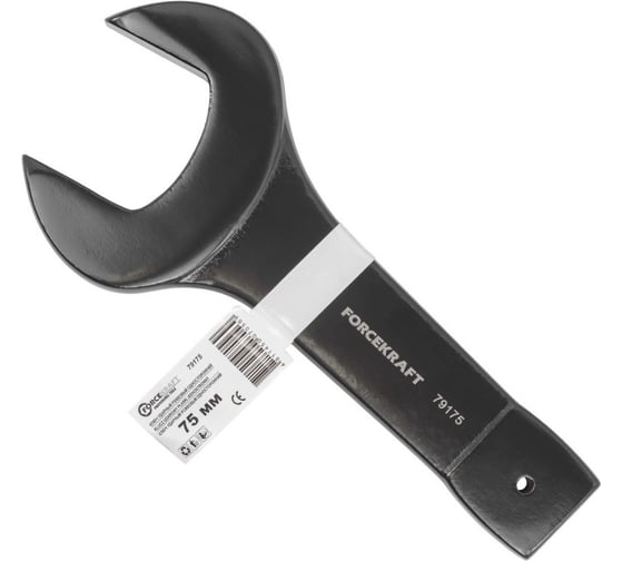 Изображение товара Рожковый ключ Forcekraft ударный односторонний 75мм FK-79175(26993)