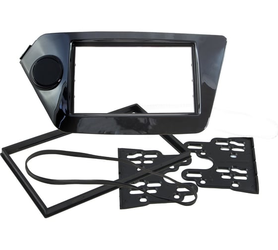 Изображение товара Рамка AurA 2DIN, KIA Rio (2011+) Piano black (RKIA-N28B AFA-KI05