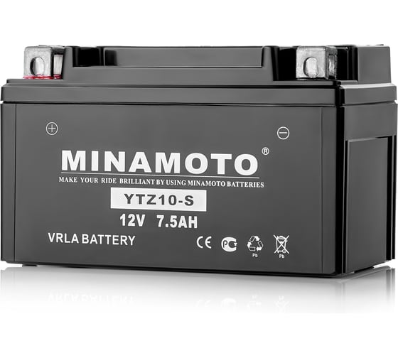 Изображение товара Мотоаккумулятор MINAMOTO YTZ10-S 7508