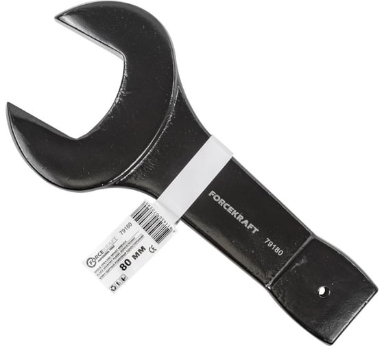 Изображение товара Рожковый ударный односторонний ключ Forcekraft 80мм FK-79180(26878)