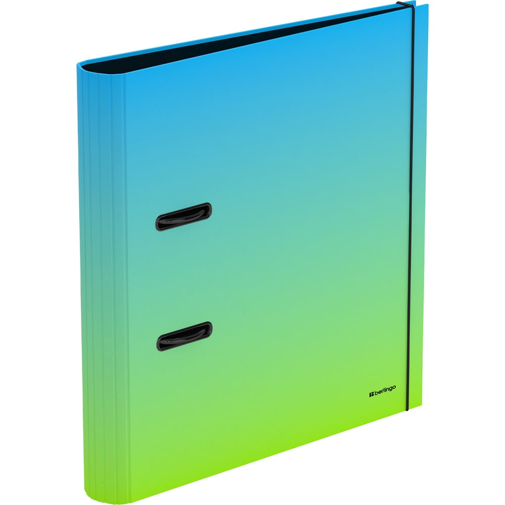 Изображение товара Папка-регистратор BERLINGO Radiance 50 мм ламинированная голубой зеленый градиент