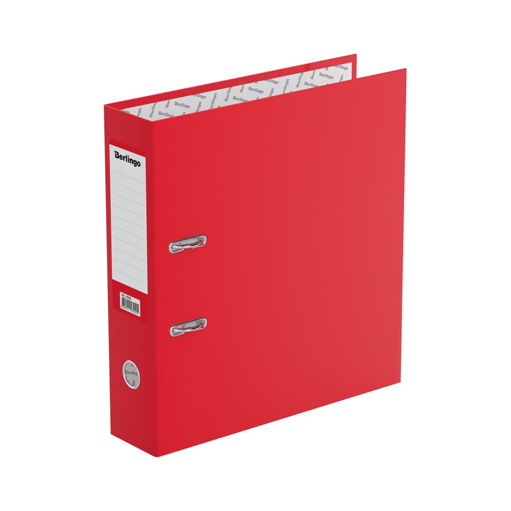 Папка-регистратор Berlingo папка с 40 вкладышами а4 500 мкм calligrata карман на корешке красная