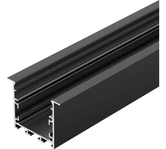 Изображение товара Профиль Arlight LINIA49-F-М-2500 BLACK 2,5м 055395