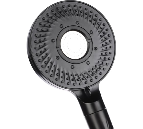 Изображение товара Лейка для душа RAIN 5 режимов, 123мм, черный 582-064