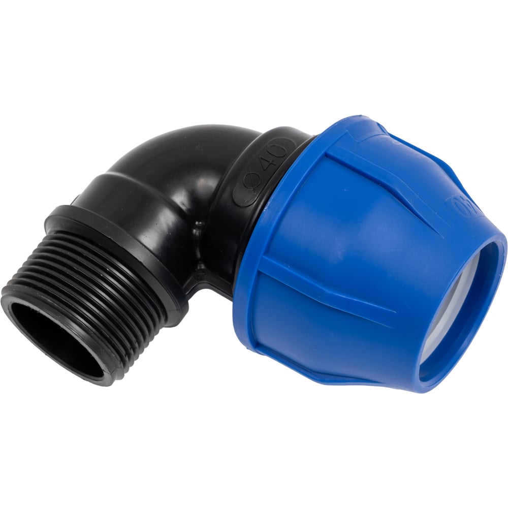 Изображение товара Компрессионный переходной отвод Millennium ПНД 40-1 1/4" с наружной резьбой PFUM4032