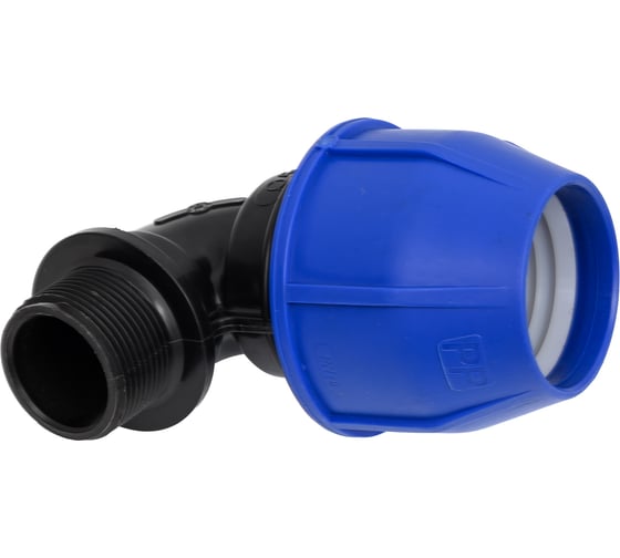 Изображение товара Компрессионный переходной отвод Millennium ПНД 50-1 1/4" с наружной резьбой PFUM5032