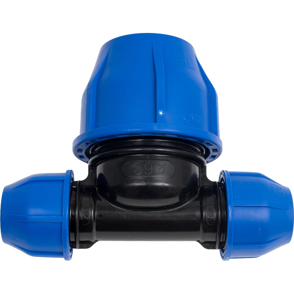 Изображение товара Компрессионный переходной тройник Millennium ПНД 32-63-32