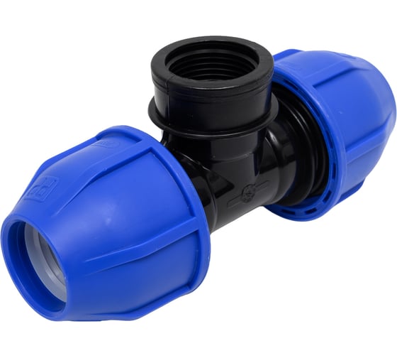 Изображение товара Компрессионный тройник переходной Millennium ПНД 25-3/4" с внутренней резьбой PFTF2534