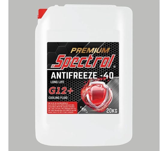 Изображение товара Концентрат ОЖ Spectrol PREMIUM ANTIFREEZE CONCENTRATE G12+ 20кг 99113