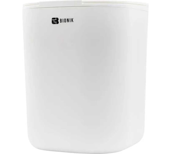 Изображение товара Ведро для мусора сенсорное BIONIK цвет белый, 16 л BK6004