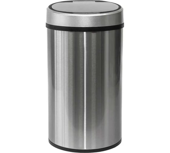 Изображение товара Ведро для мусора сенсорное BIONIK цвет серый, металл, 12 л BK6027