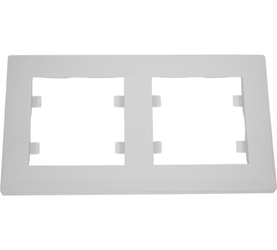 Изображение товара Рамка 2-м MAKEL KAREA RIZZ горизонтальная бел. 88001702