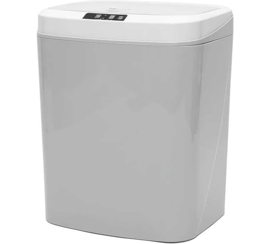 Изображение товара Ведро для мусора сенсорное BIONIK цвет серый 15 л BK6033