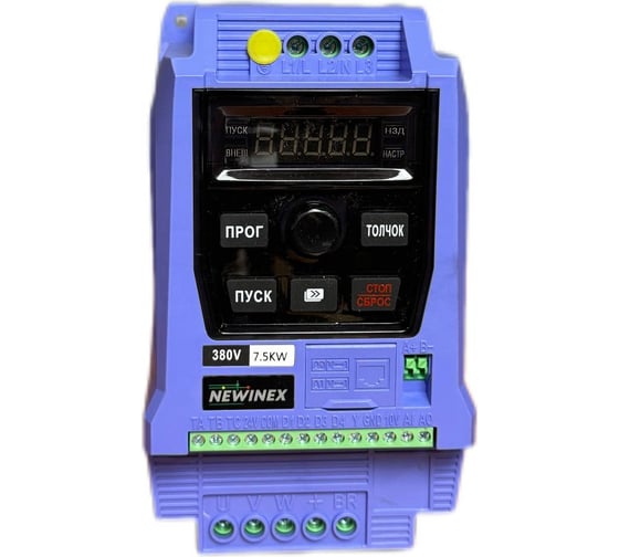 Изображение товара Частотный преобразователь NEWINEX 7,5кВт DST-7,5-KM