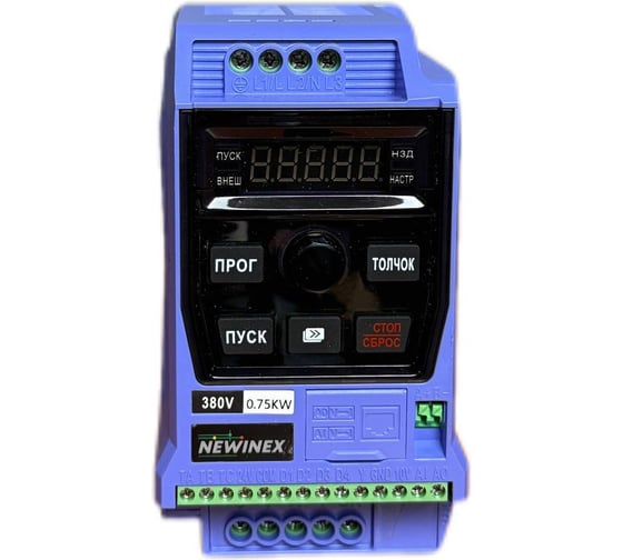 Изображение товара Частотный преобразователь NEWINEX 0,75кВт DST-0,75-KM