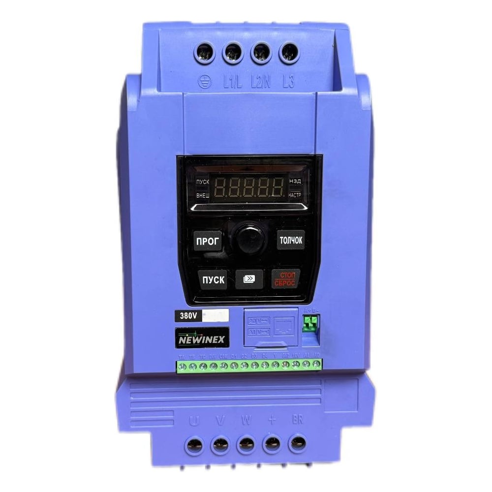 Изображение товара Частотный преобразователь NEWINEX 15кВт DST-15-KM для промышленного использования