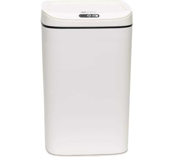 Изображение товара Ведро для мусора сенсорное BIONIK цвет белый, 16 л BK6024