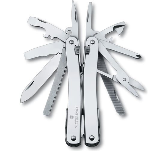 Изображение товара Мультитул Victorinox SwissTool Spirit X 105 мм, 26 функций, в нейлоновом чехле 3.0224.N