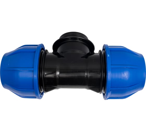 Изображение товара Компрессионный переходной тройник Millennium ПНД 75-2" с внутренней резьбой PFTF7550