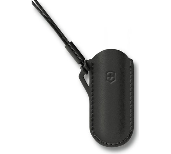 Изображение товара Кожаный чехол для ножей Victorinox Dark Illusion Classic Colors 58 мм, чёрный 4.0670.3