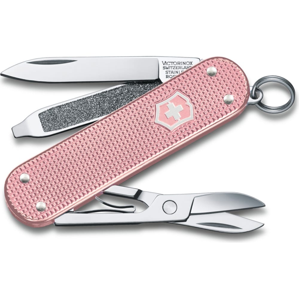 Нож-брелок Victorinox 2pcs set нержавеющая сталь розовый прямой изогнутый пинцет для ногтей щипцы инструменты