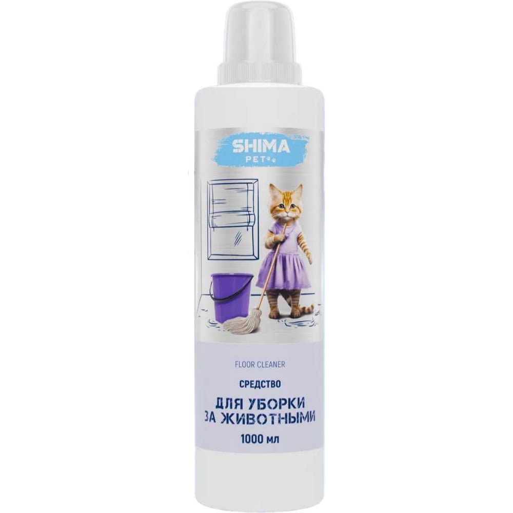 Изображение товара Средство для уборки за животными SHIMA PET FLOORA CLEANER 1 л