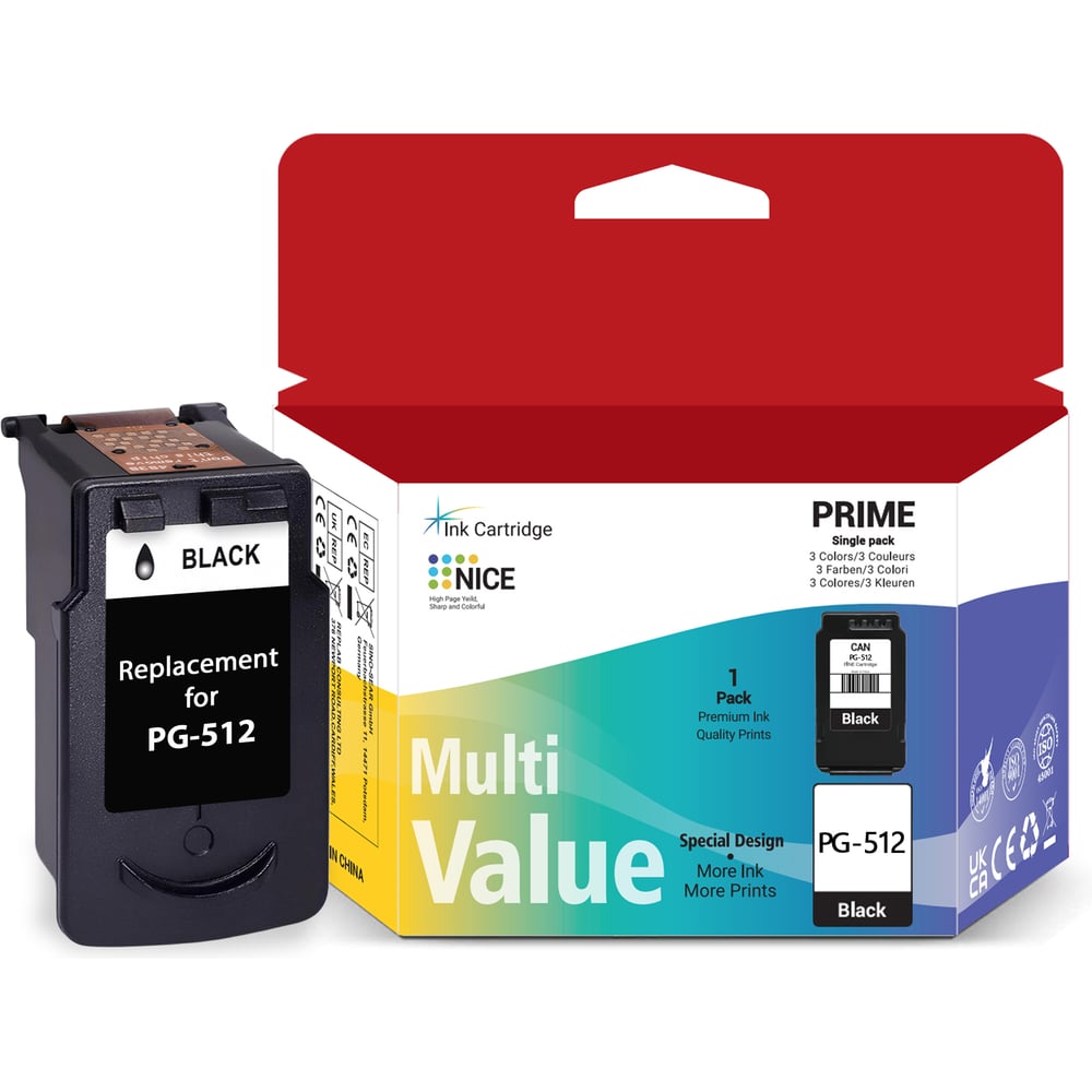 Изображение товара Картридж Solution Print Canon PG-512 черный оригинальный струйный