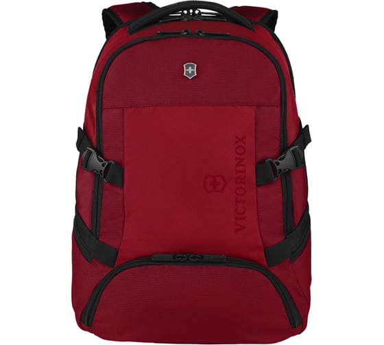 Изображение товара Рюкзак Victorinox VX Sport Evo Deluxe Backpack красный, полиэстер, 35x25x48 см, 28 л 611417