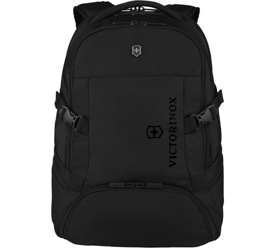 Изображение товара Рюкзак Victorinox VX Sport Evo Deluxe Backpack чёрный, полиэстер, 35x25x48 см, 28 л 611419