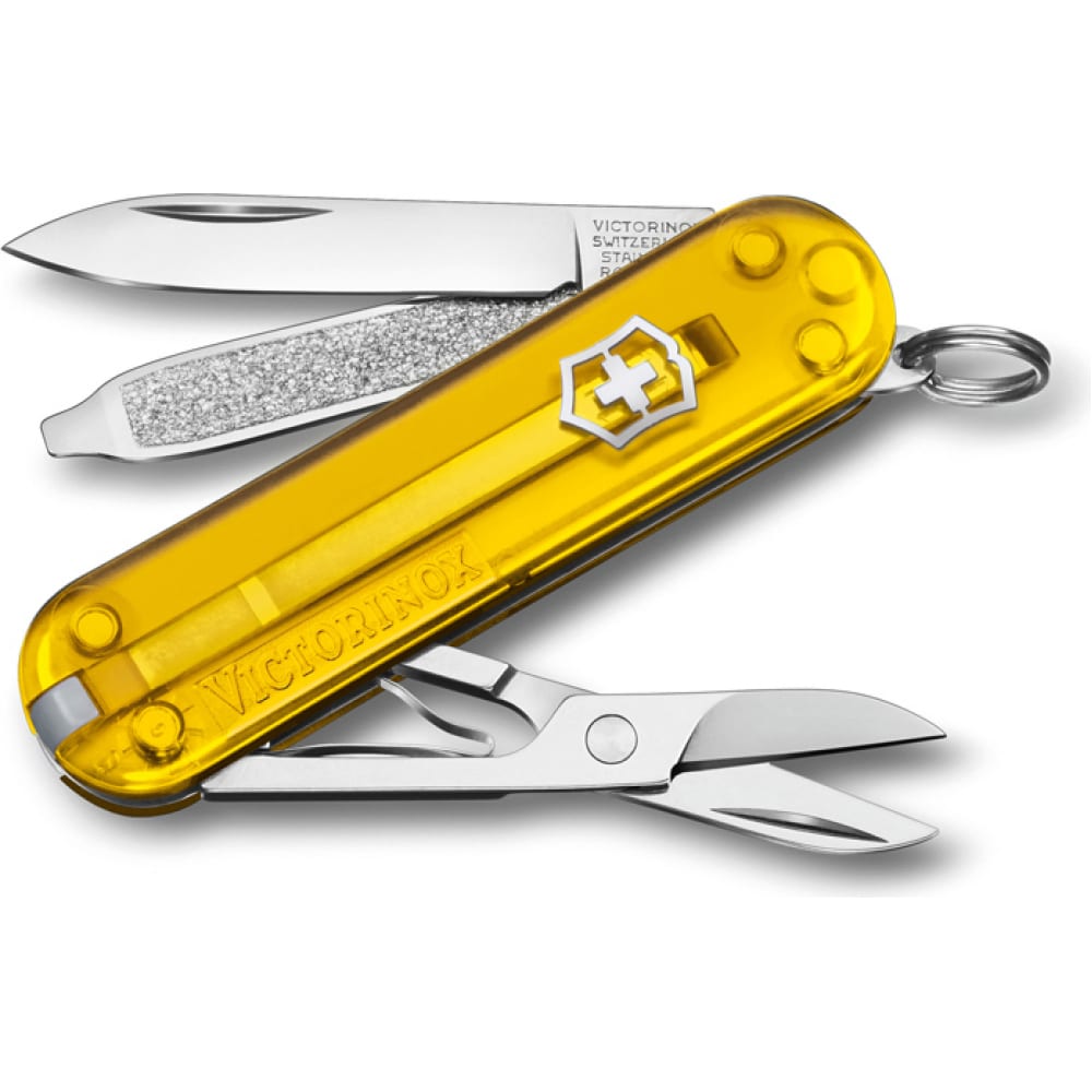 Нож-брелок Victorinox нож перочинный victorinox climber 91 мм 14 функций полупрозрачный серебристый