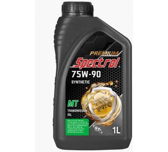 Изображение товара Масло трансмиссионное Spectrol PREMIUM MT 75W-90 GL-4/5 1л 98926
