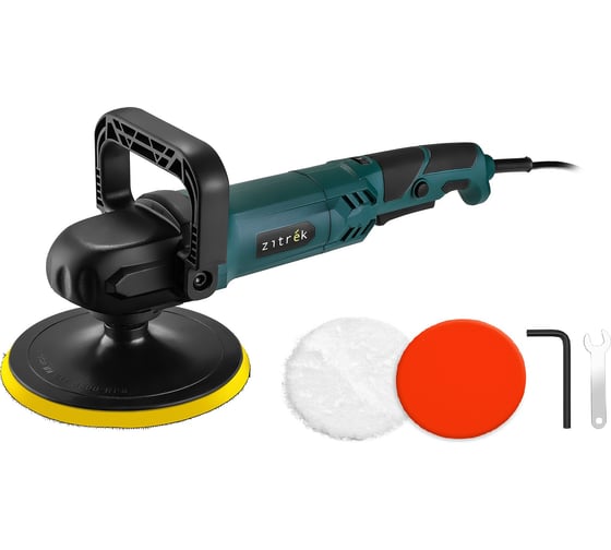Изображение товара Шлифмашина полировальная сетевая Zitrek ZKP1400-180, 180мм, 1400 Вт 085-1038