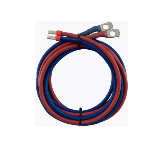 Изображение товара Силовой кабель Sunways для подключения контроллера заряда/инверторов к АКБ Сечение 4 кв. мм. Длина 1 метр SW000193