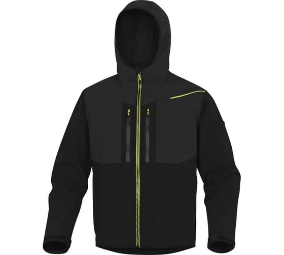 Изображение товара Куртка демисезонная Delta Plus HORTEN2, черный/желтый, р. М HORT2NJTM