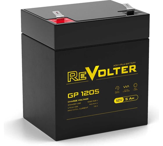 Изображение товара Аккумуляторная батарея Revolter GP 1205