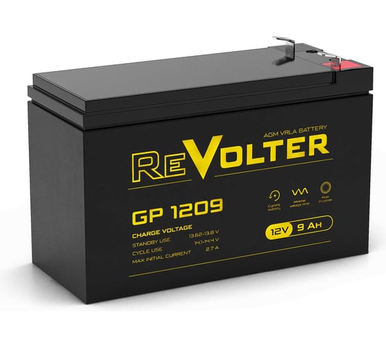 Изображение товара Аккумуляторная батарея Revolter GP 1209