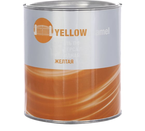 Изображение товара Эмаль ЗАО Декарт ПФ-115 желтая 2,7 кг 30518