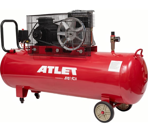 Изображение товара Поршневой масляный компрессор (200 л, 10 бар, 300 л/мин) ATLET SC270-200L-3