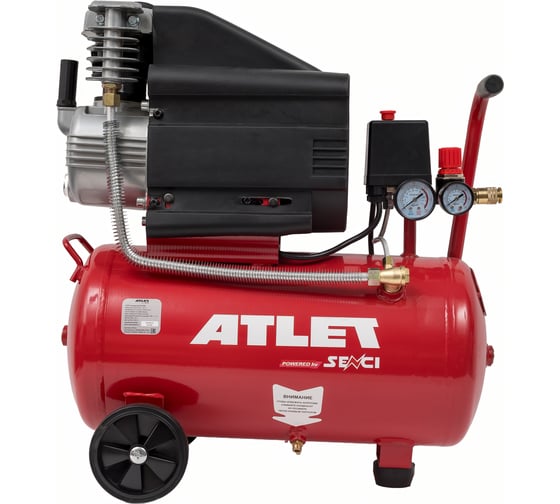 Изображение товара Поршневой масляный компрессор (24 л, 8 бар, 185 л/мин) ATLET SC-D24L
