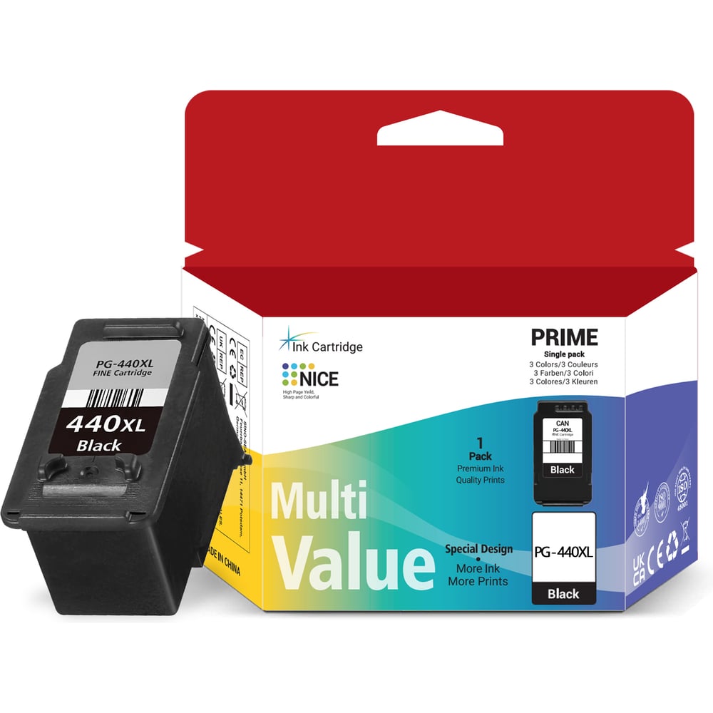 Изображение товара Картридж Solution Print Canon PG-440XL OEM ref 354386 черный для струйных принтеров