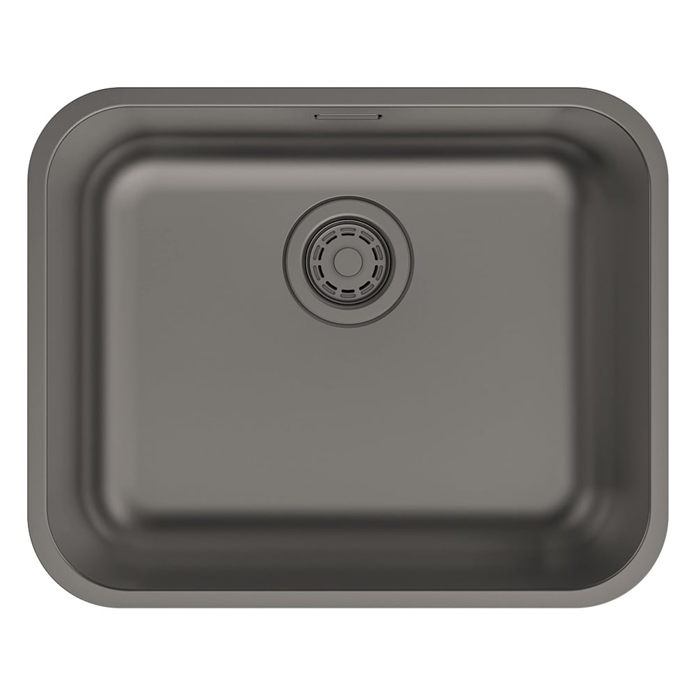 Изображение товара Мойка IDDIS нержавеющая сталь графит серия Mate 533х433 мм с сифоном