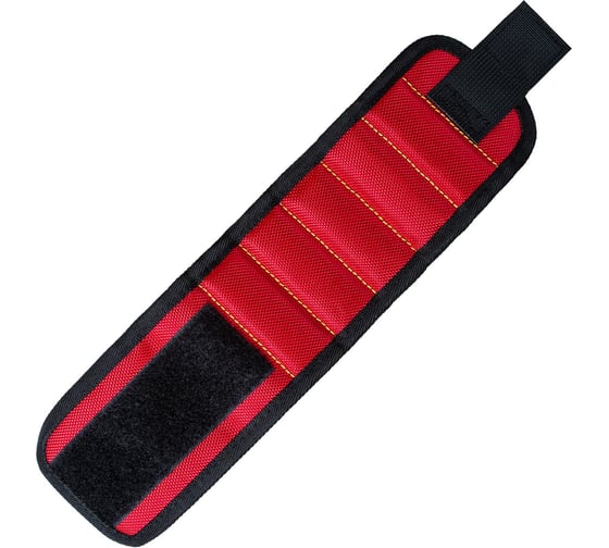 Изображение товара Магнитный строительный браслет Forceberg 5 магнитных зон, красный 9-4014065F