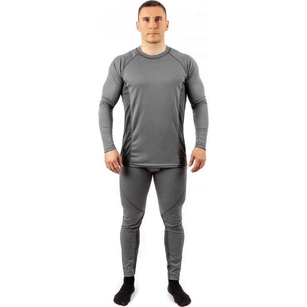 Изображение товара Мужское термобелье PAYER Дуо Скинсерый, костюм-двойка, 44-46 размер
