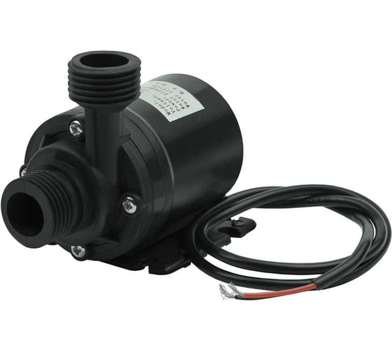 Изображение товара Водяной мини-насос ПоливНаДаче 12 В, 19 Вт, 800 л/ч, высота подъема 5 м, подключение 1/2 GS.DC12.5M