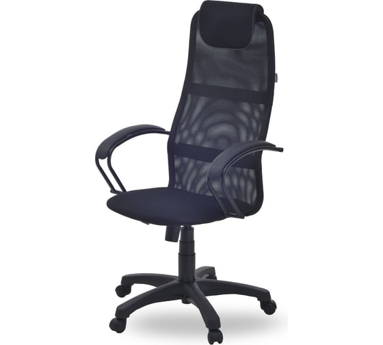 Изображение товара Кресло Фабрикант Бун Ткань TW № 9 черный Ткань S №11 черный Кожа иск. DO №350 черный г/п 100 ТГ PL 680 ролик ст. BL X1503158 4610097300066