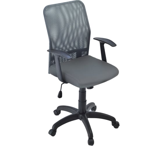 Изображение товара Кресло Фабрикант Альфа Ткань, TW, №30 серый, Ткань, S, №12 серая, PL 600 Т-подлокотник 4610097306075